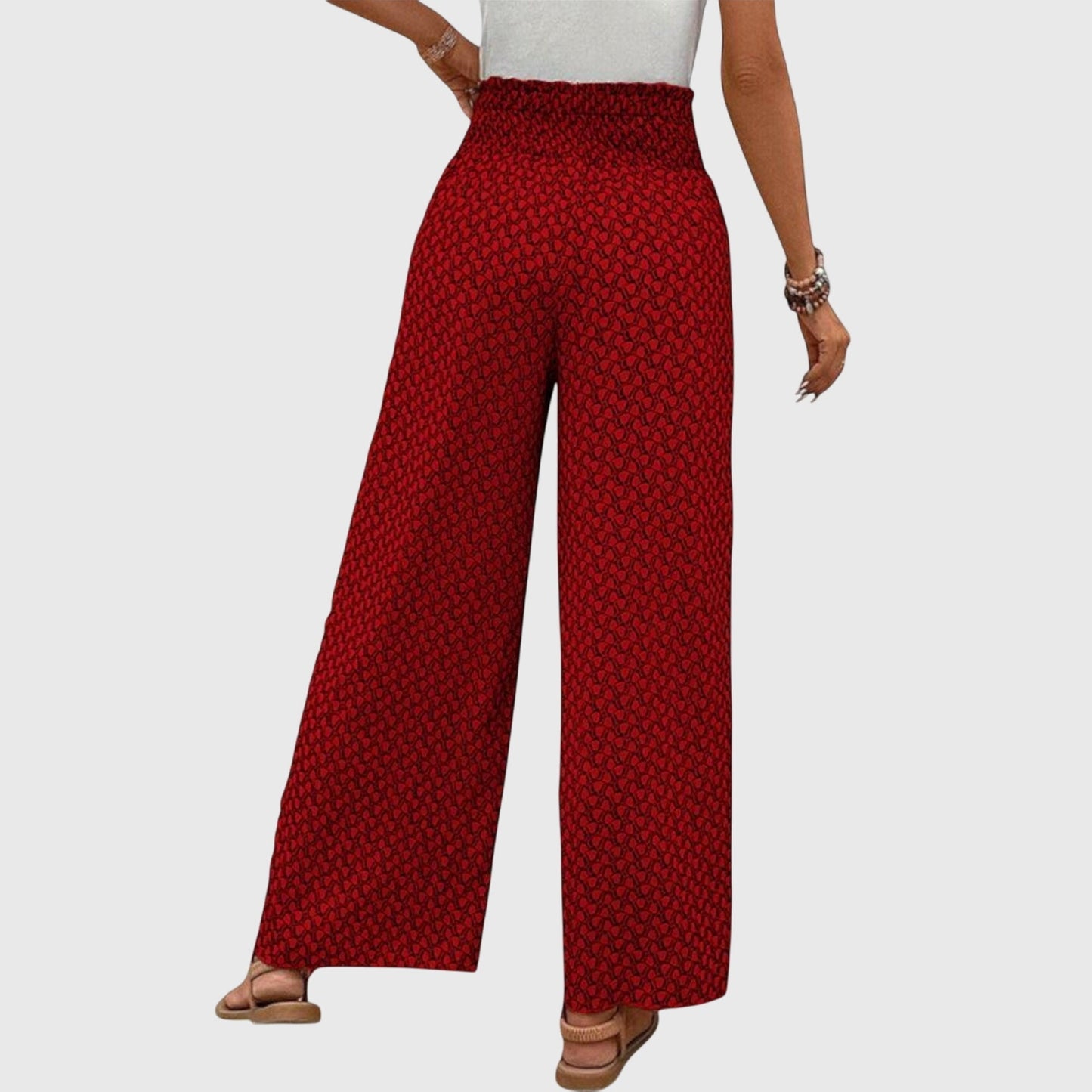 Chiara | Women's Palazzo Pants High-Waist Wide Leg Trousers
