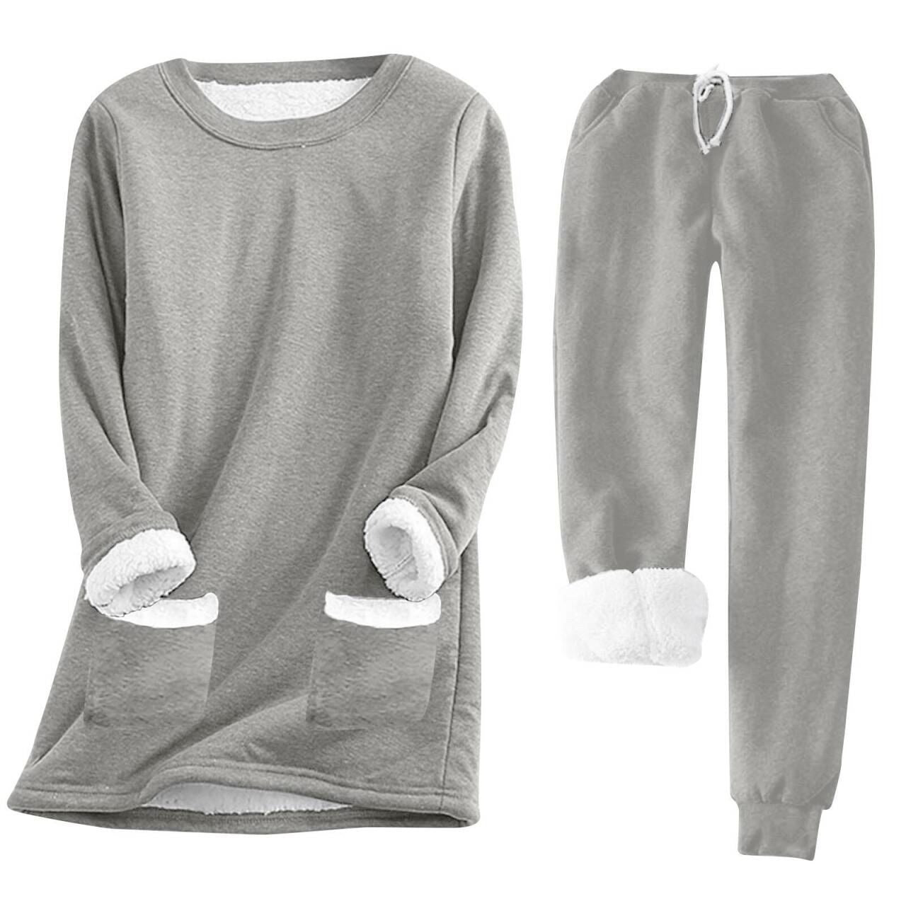 Amber | Women's Lounge Set With Pockets - Relaxed-Fit Loungewear