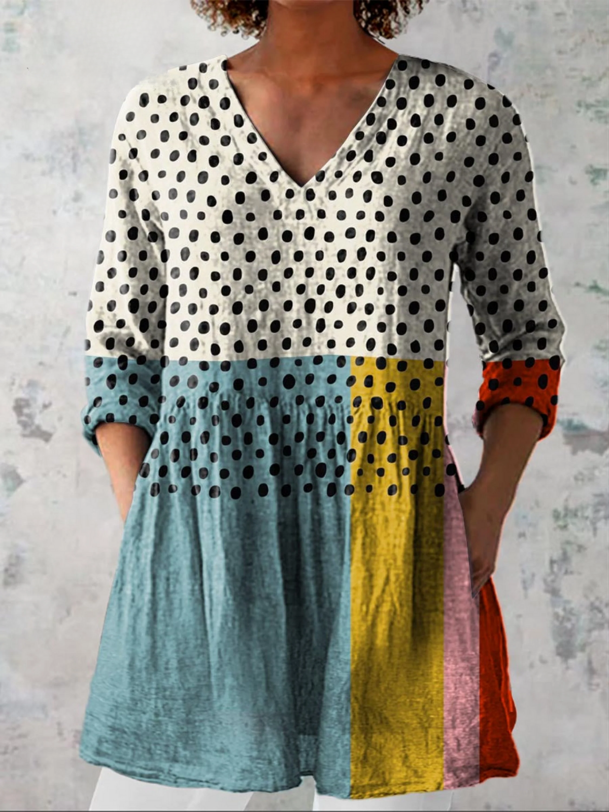 Celia | Elegant long blouses 0