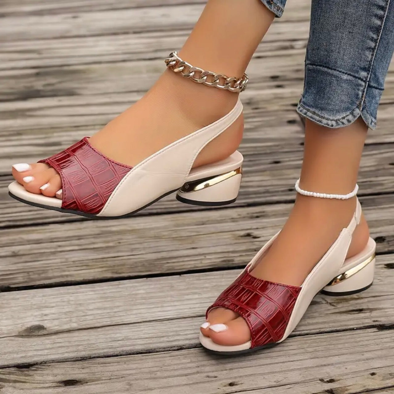 Florence | Elegant Sling Slip-Ons 8