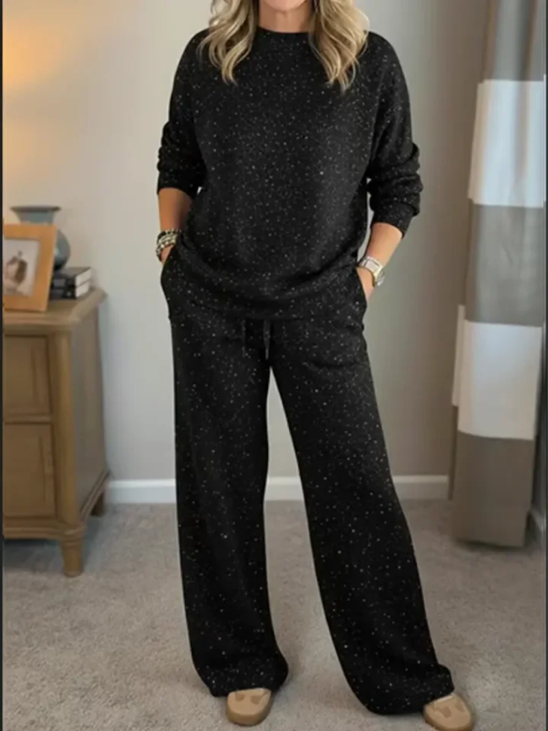Lana | Women's Lounge Set Two-Piece Pullover & Pants