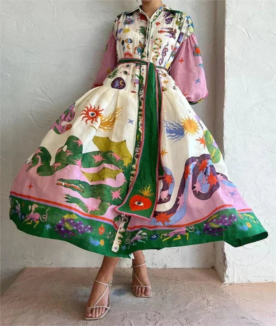 Olamit™ | Italian Maxi Dress 4