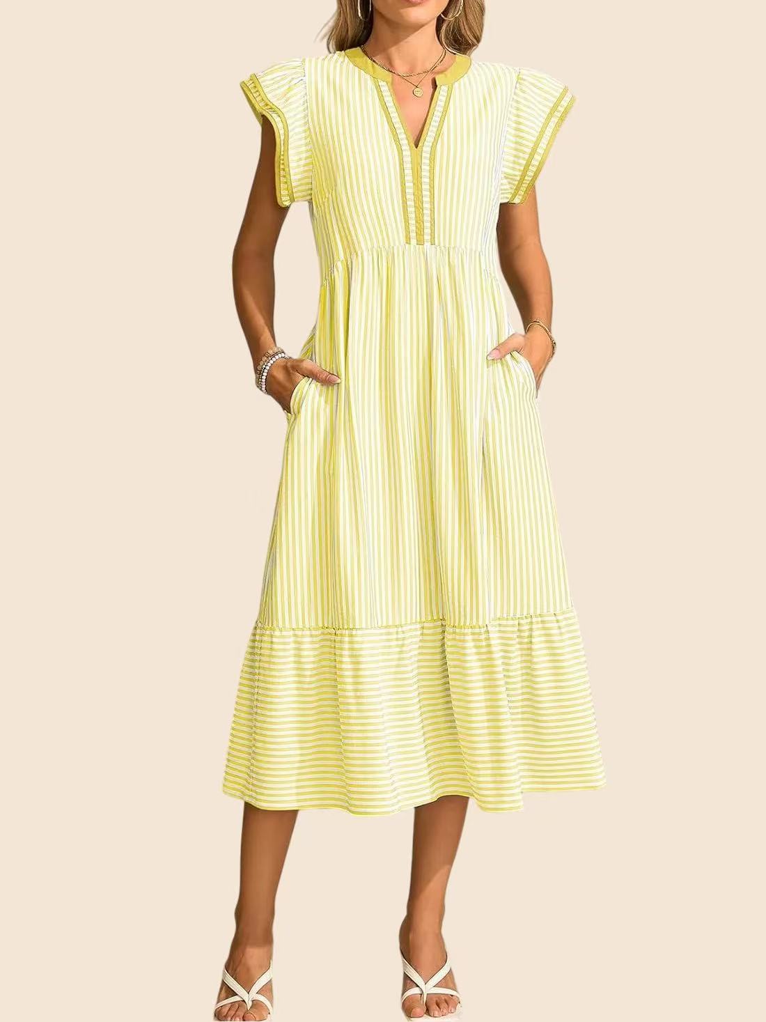 Sophia | Floral Midi Dress for Women 4