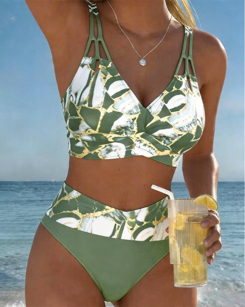 Sophia | Women's Swimsuit, Elegant Two Piece Swimwear 11