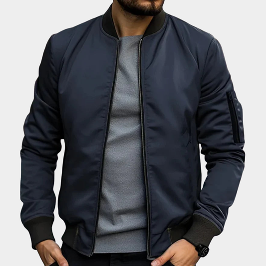 Bryn | Women's Bomber Jacket – Zip-Up Casual Outings