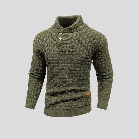 Arjan | Men's Shawl Collar Sweater – Casual Weekend Layer