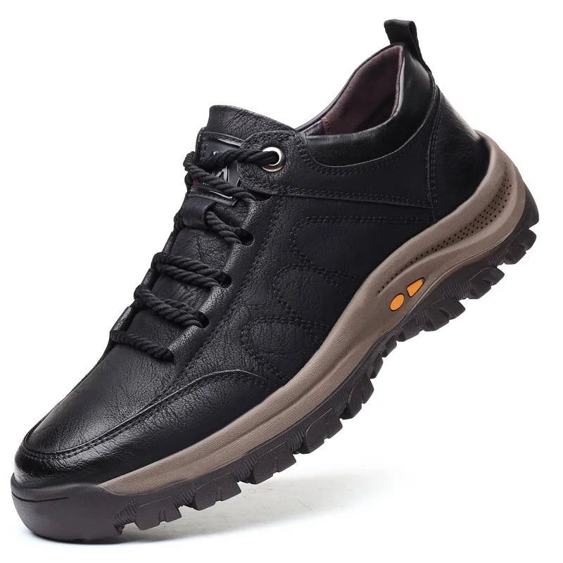 Katinka | Men's Lace-Up Low-Top Sneakers - Casual Comfort