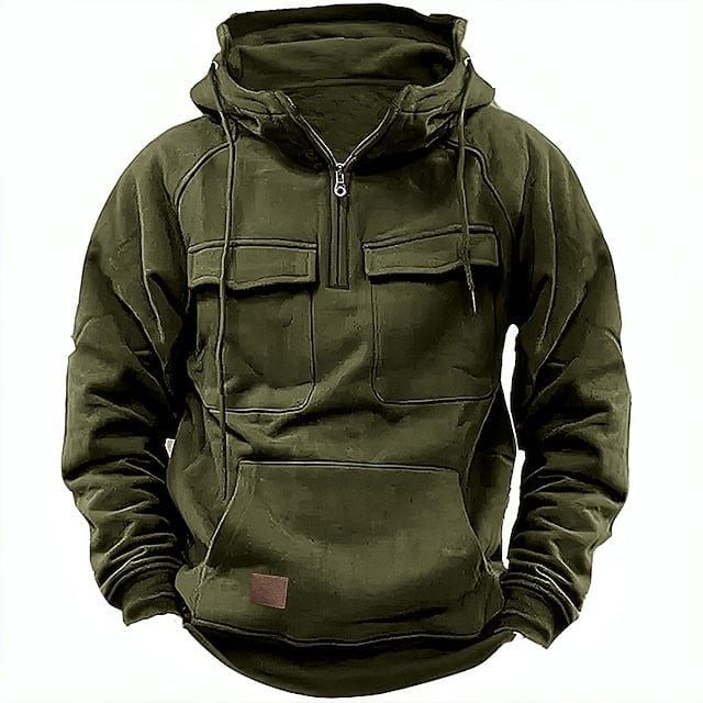 Rowan | Men's Hooded Sweater with Fleece Lining – Winter Wear