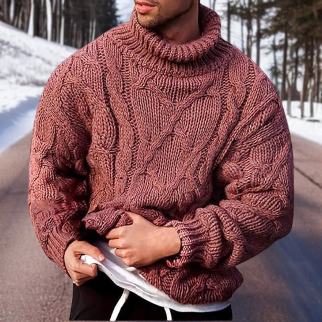 Julian Men's Warm Sweater – Relaxed-Fit Winter Layer
