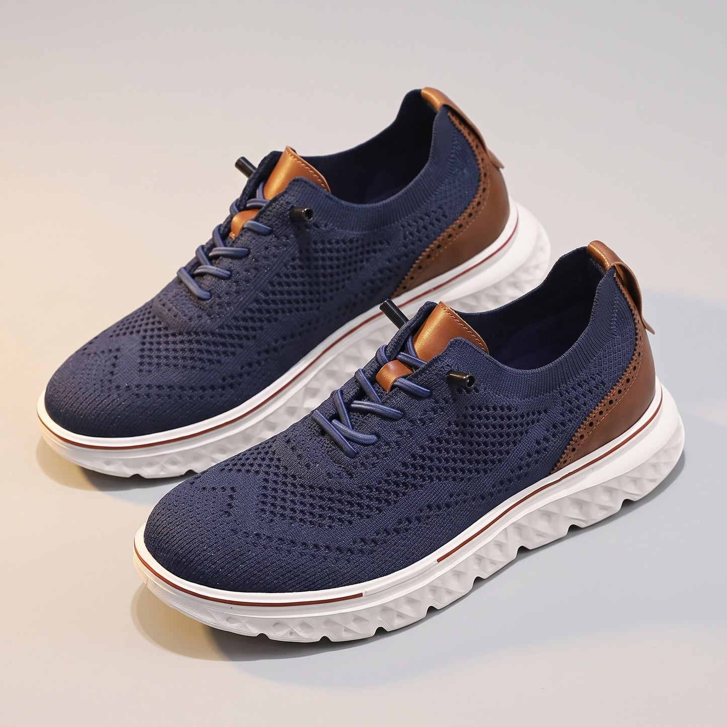 Rodrigo | Men's Knit Sneakers Breathable Cushioned Sole – Daily Wear
