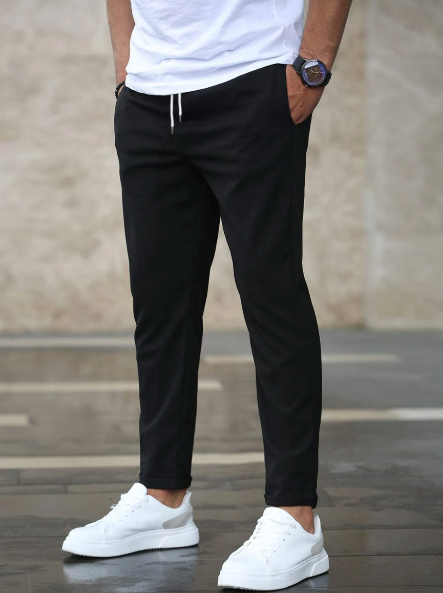 Pia | Men's Relaxed-Fit Casual Trousers – Everyday Wear