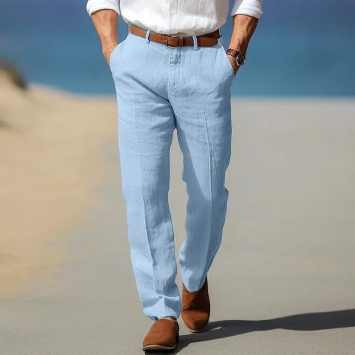 Kaspian | Men's Relaxed-Fit Summer Trousers Casual Wear