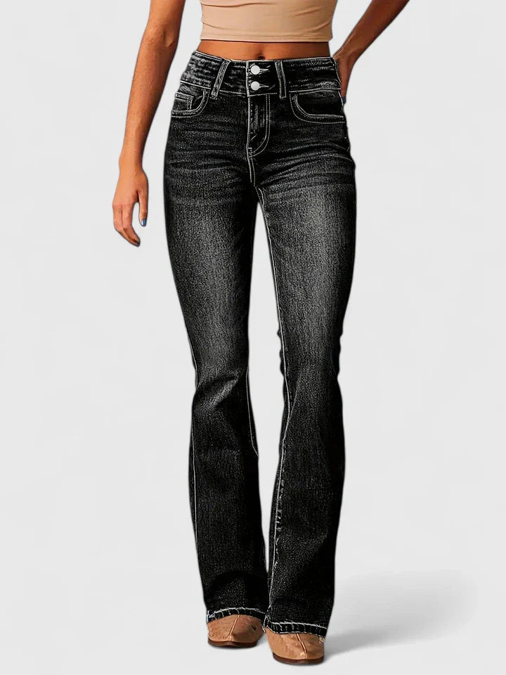 Auryzelle | Women's Elegant Pants High-Waisted Slim Fit