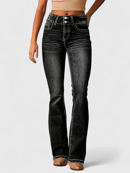 Auryzelle | Women's Elegant Pants High-Waisted Slim Fit