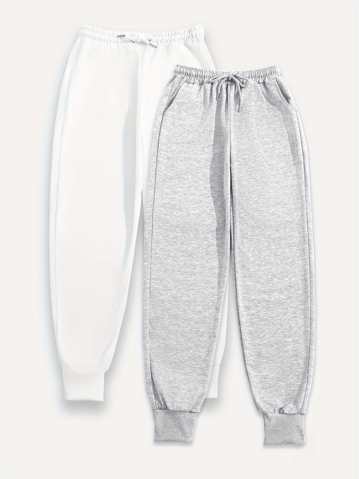 Ellen | Two-Pack Drawstring Jogger Sweatpants for Women