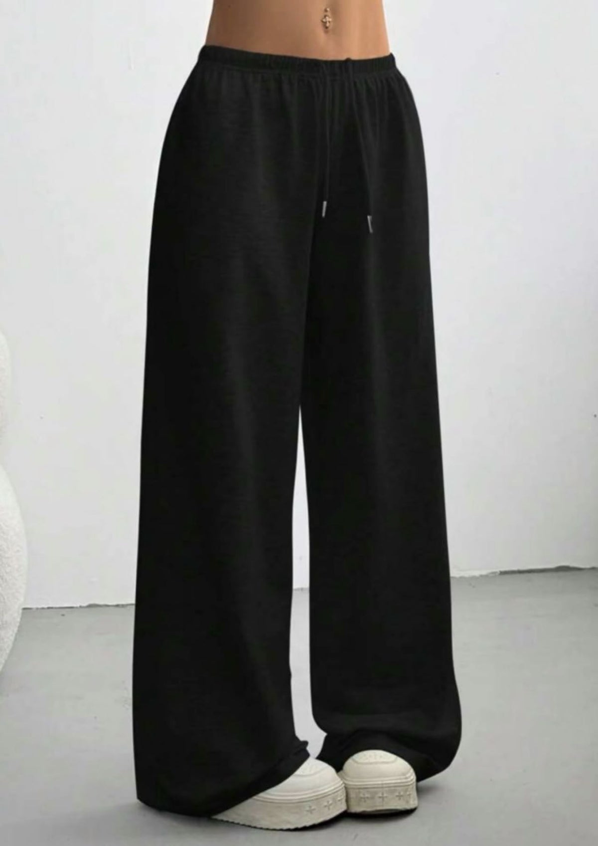 Magnhild | Wide-Leg Drawstring Sweatpants for Women