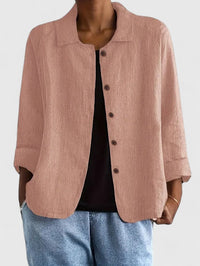 Claudine | Women's V-Neck Blouse Long Sleeve Elegant Top
