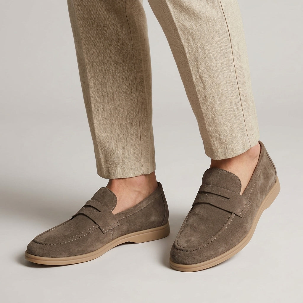 Roman | Pointed Toe Slip-On Loafers for Men