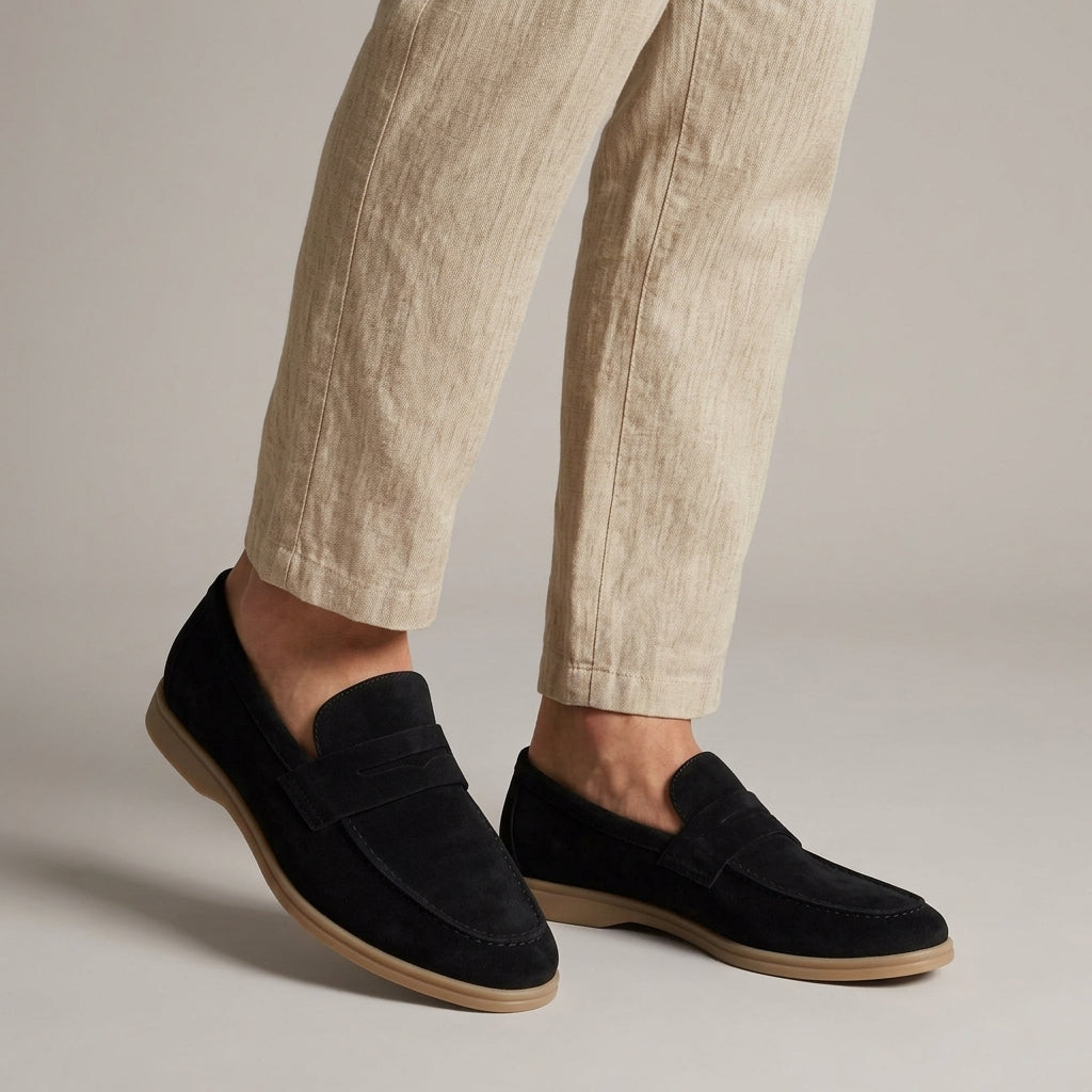 Roman | Pointed Toe Slip-On Loafers for Men