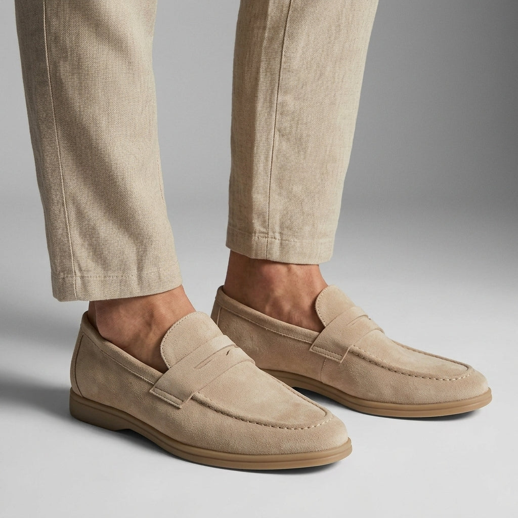 Roman | Pointed Toe Slip-On Loafers for Men
