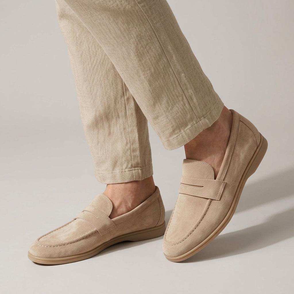 Roman | Pointed Toe Slip-On Loafers for Men