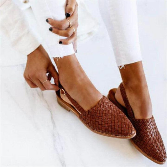 Arielle-Claire™ | Elegant and Comfortable Handmade Flat Sandals