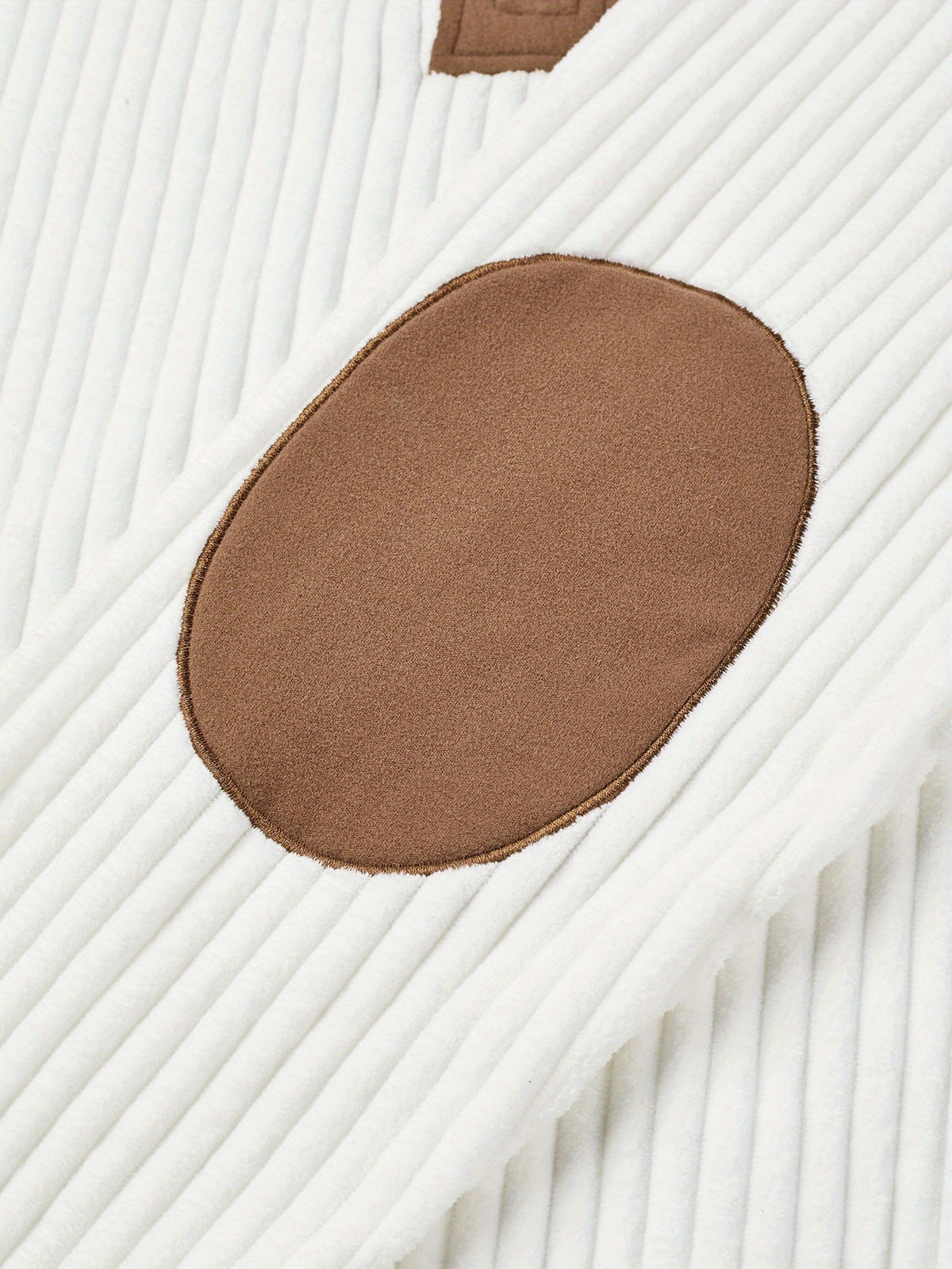 Reid | Color-Block Ribbed Quarter Zip Sweater for Men