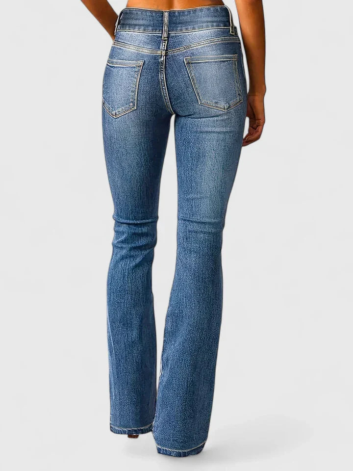 Auryzelle | Women's Elegant Pants High-Waisted Slim Fit