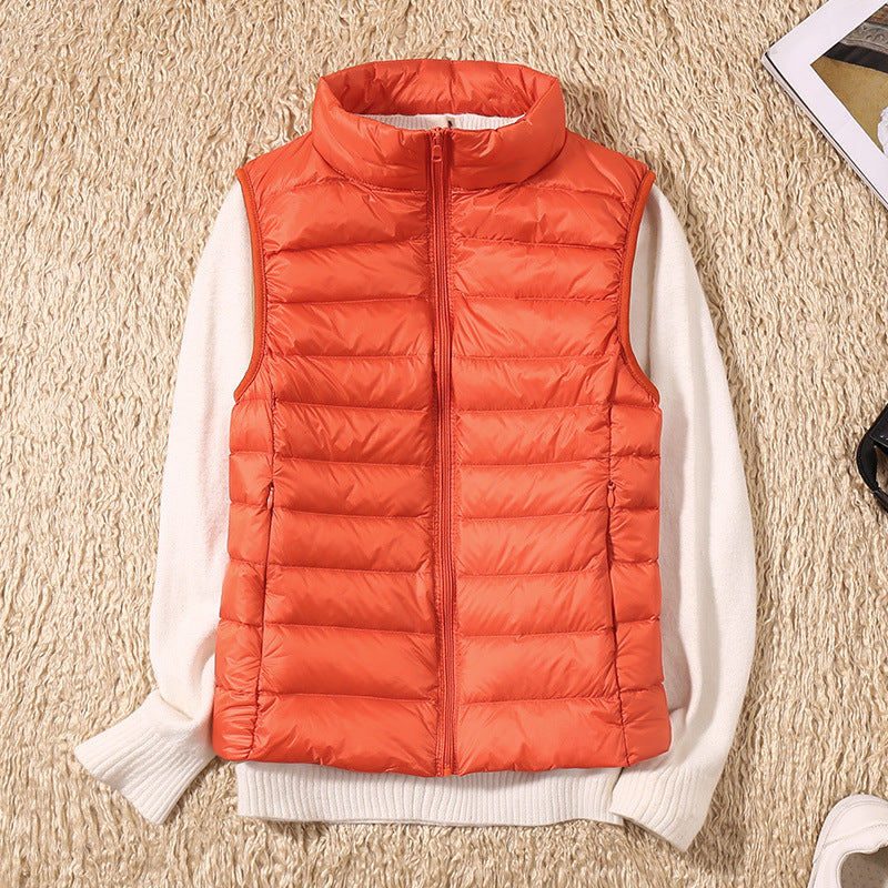 Ginny | Women's Waterproof Vest Lightweight Pleated Layer