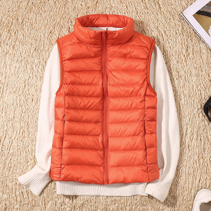 Ginny | Women's Waterproof Vest Lightweight Pleated Layer