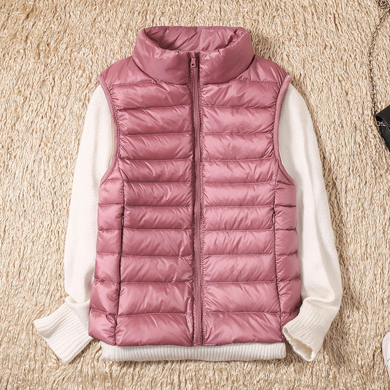 Ginny | Women's Waterproof Vest Lightweight Pleated Layer