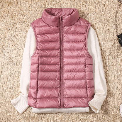 Ginny | Women's Waterproof Vest Lightweight Pleated Layer