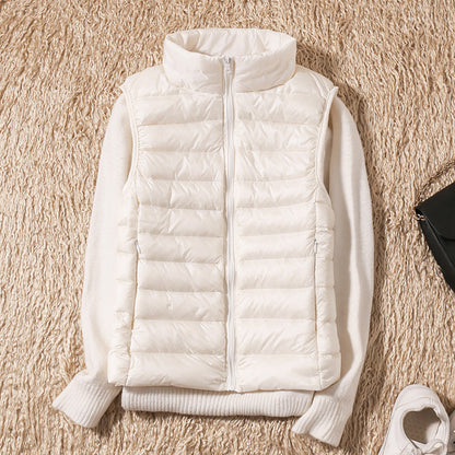 Ginny | Women's Waterproof Vest Lightweight Pleated Layer
