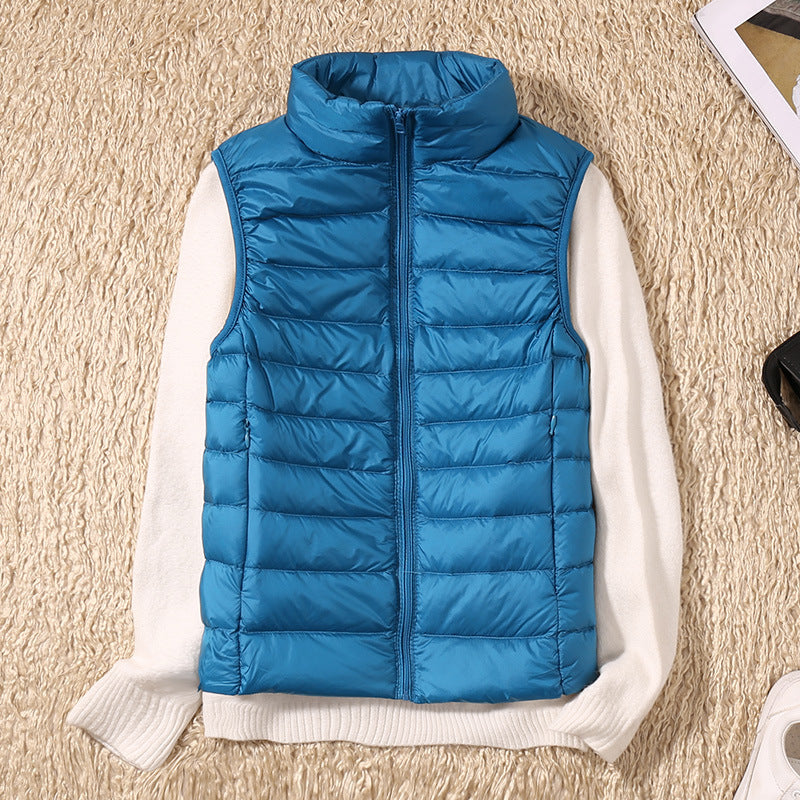 Ginny | Women's Waterproof Vest Lightweight Pleated Layer