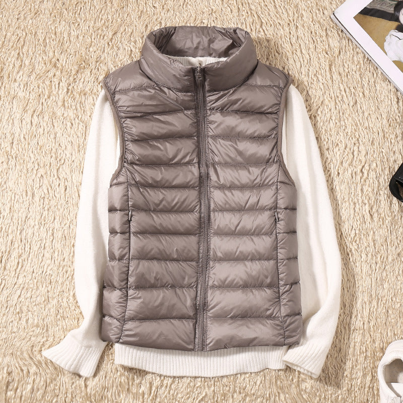Ginny | Women's Waterproof Vest Lightweight Pleated Layer