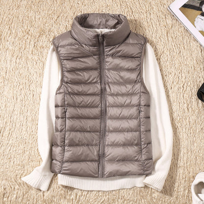 Ginny | Women's Waterproof Vest Lightweight Pleated Layer