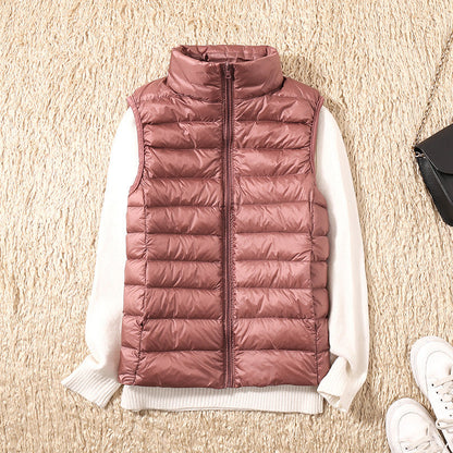 Ginny | Women's Waterproof Vest Lightweight Pleated Layer