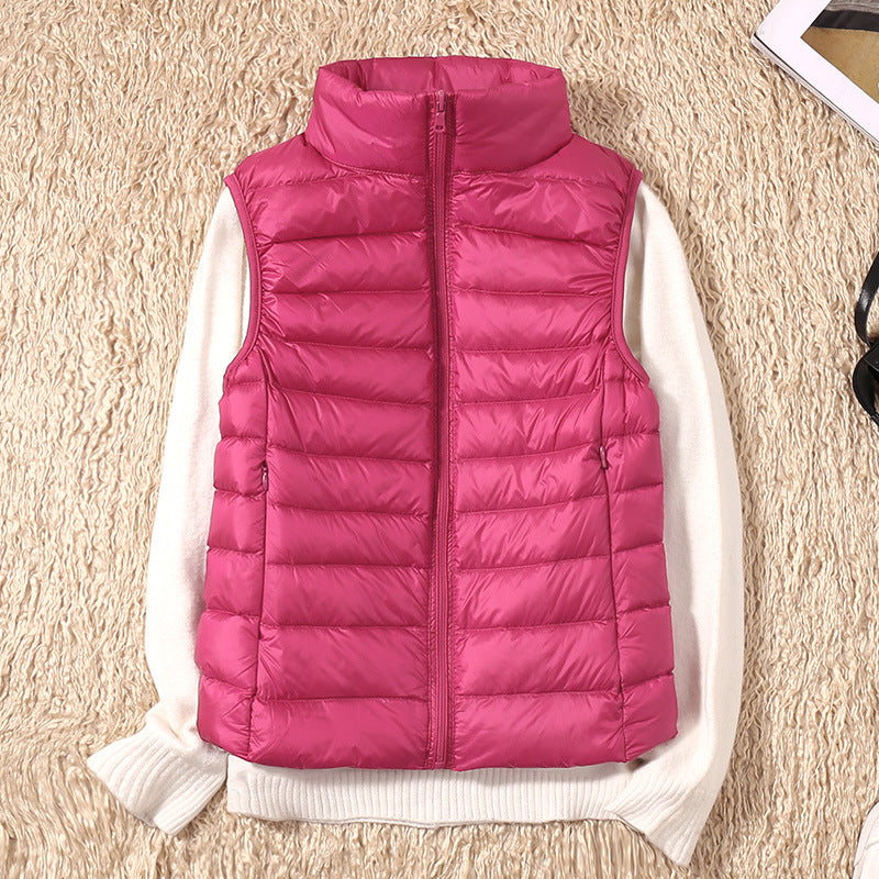 Ginny | Women's Waterproof Vest Lightweight Pleated Layer