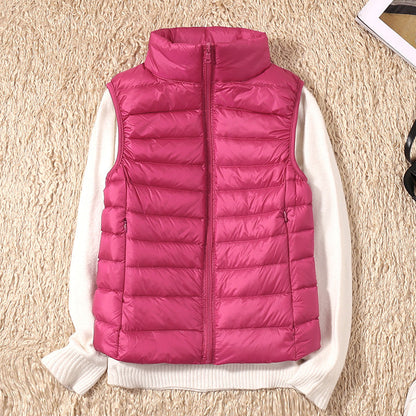 Ginny | Women's Waterproof Vest Lightweight Pleated Layer