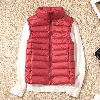 Ginny | Women's Waterproof Vest Lightweight Pleated Layer