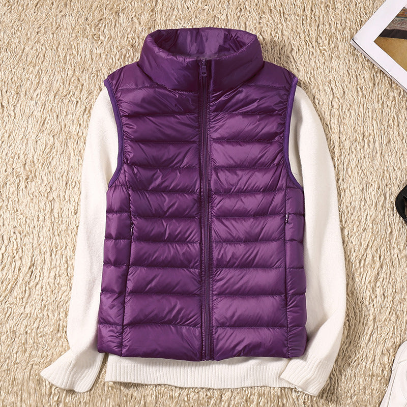 Ginny | Women's Waterproof Vest Lightweight Pleated Layer