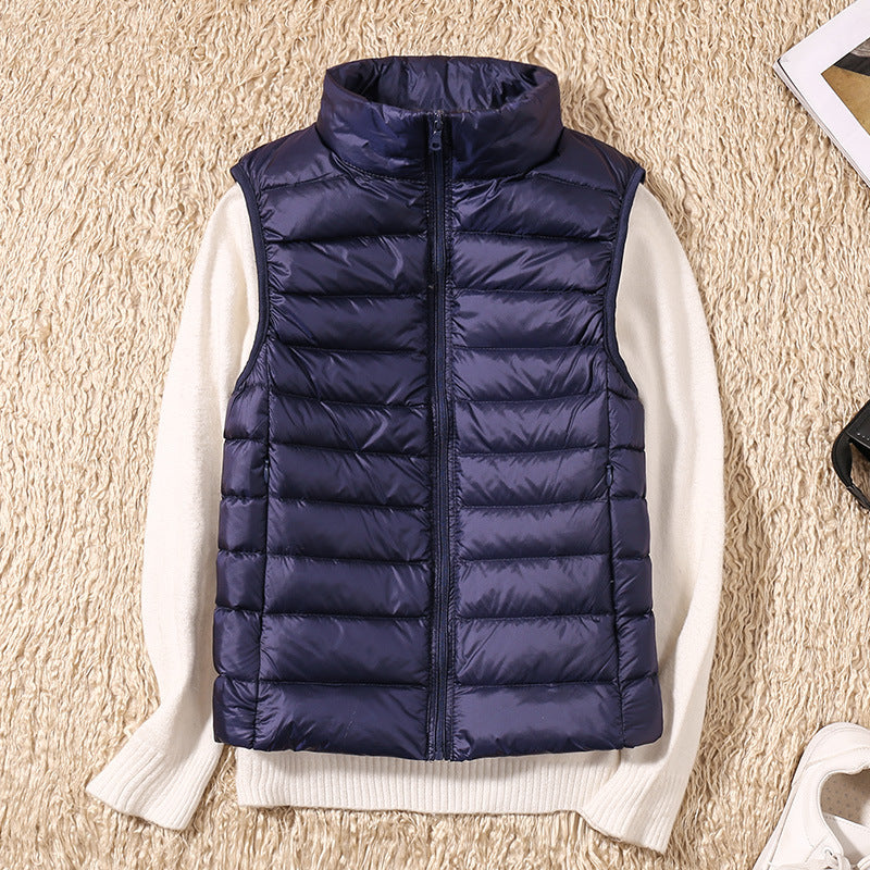 Ginny | Women's Waterproof Vest Lightweight Pleated Layer