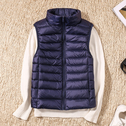 Ginny | Women's Waterproof Vest Lightweight Pleated Layer