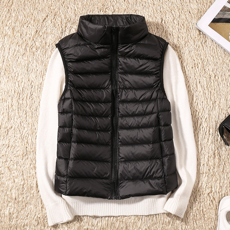 Ginny | Women's Waterproof Vest Lightweight Pleated Layer