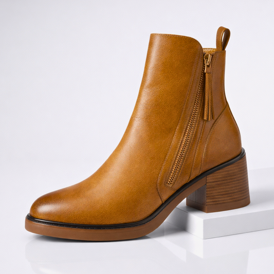 Aurora | Leather Ankle Boots