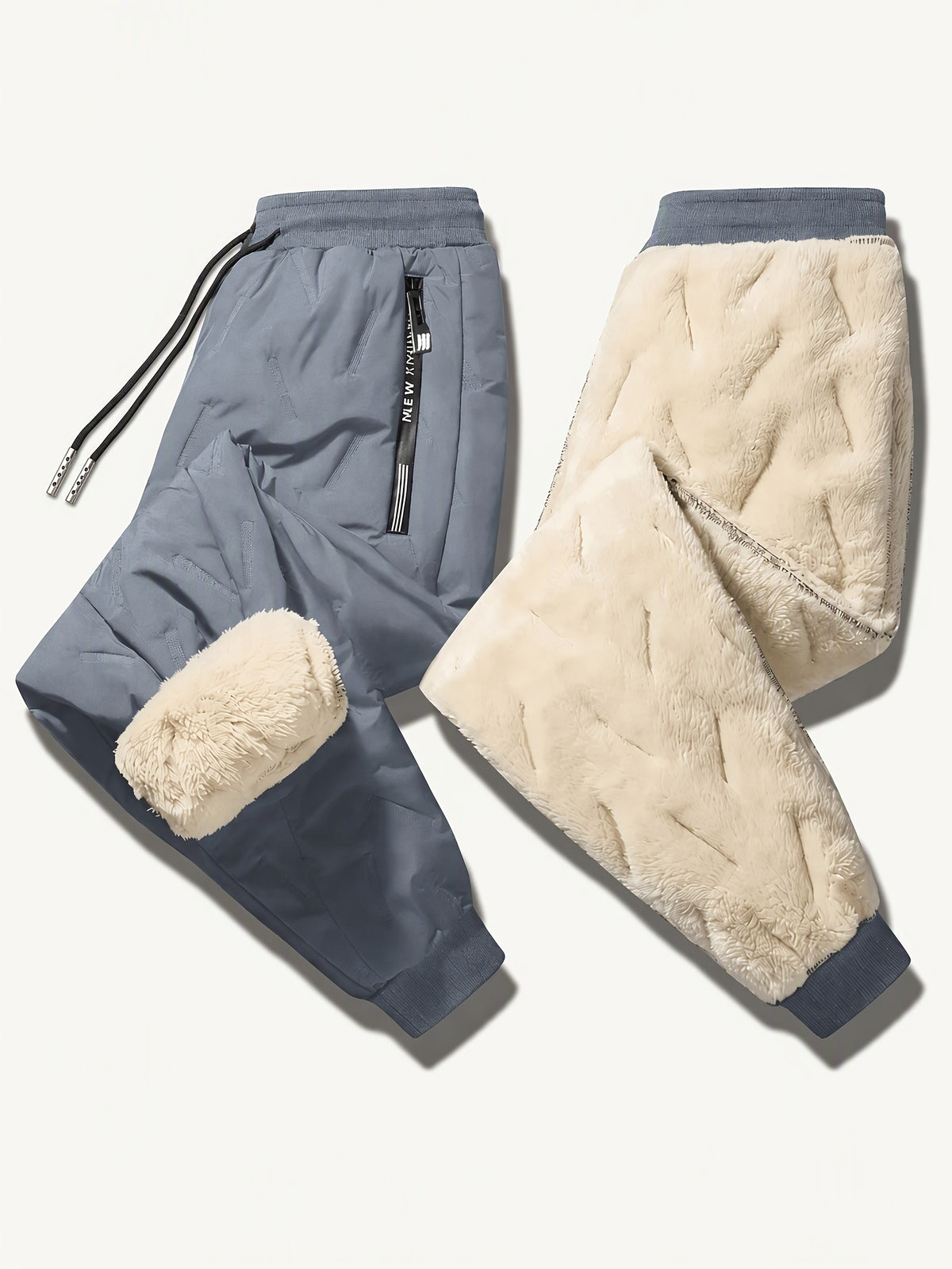 Fabienne | Quilted Fleece-Lined Jogger Sweatpants for Women