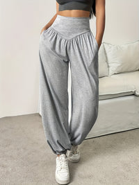 Meret | High-Waist Wide-Leg Sweatpants with Pockets for Women