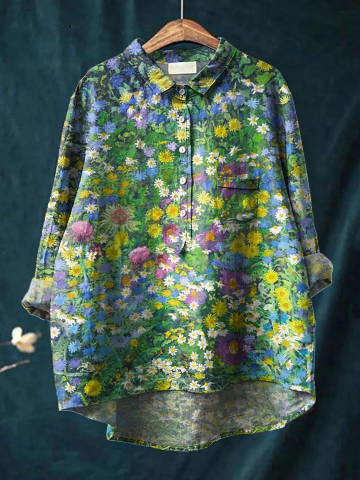 Imogen - Light Floral Shirt