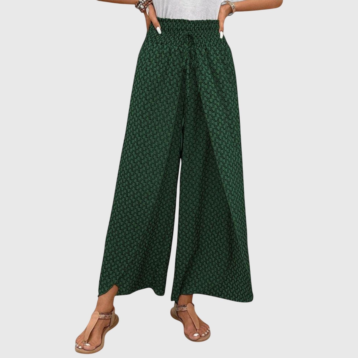 Chiara | Women's Palazzo Pants High-Waist Wide Leg Trousers