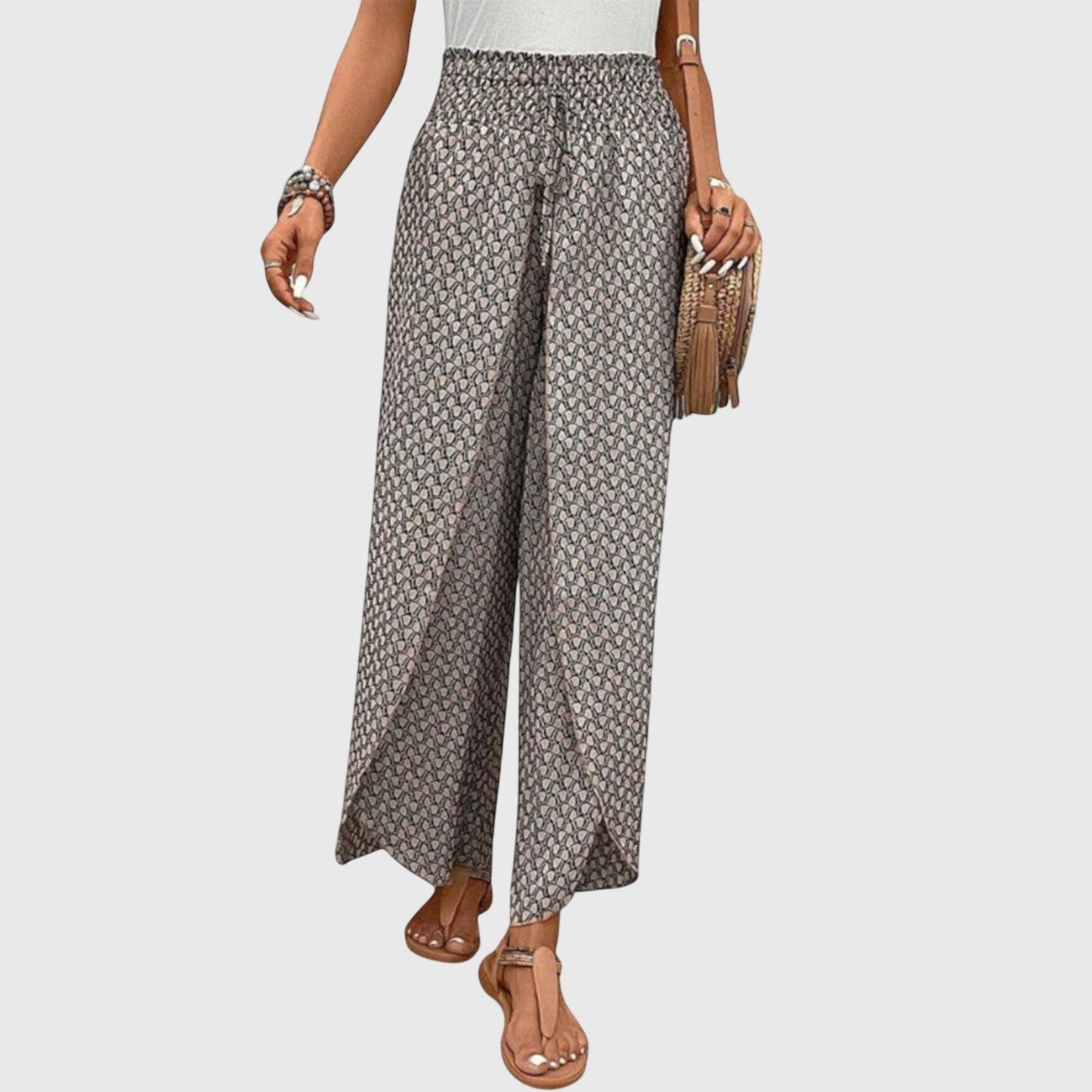 Chiara | Women's Palazzo Pants High-Waist Wide Leg Trousers